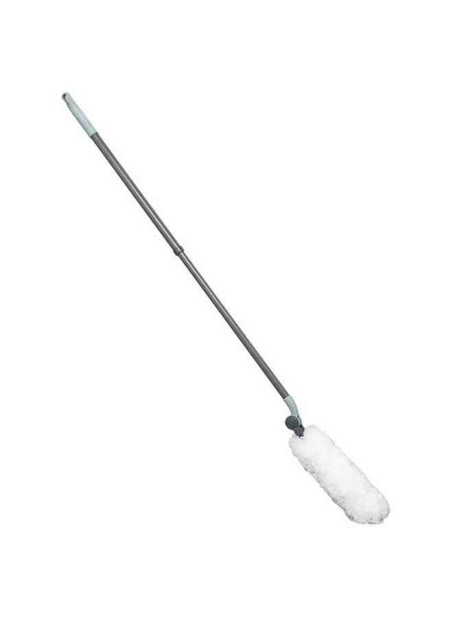Five Simply Smart Adjustable Duster with Telescopic Handle Grey and White 5 x 5 x 135 cm 206758