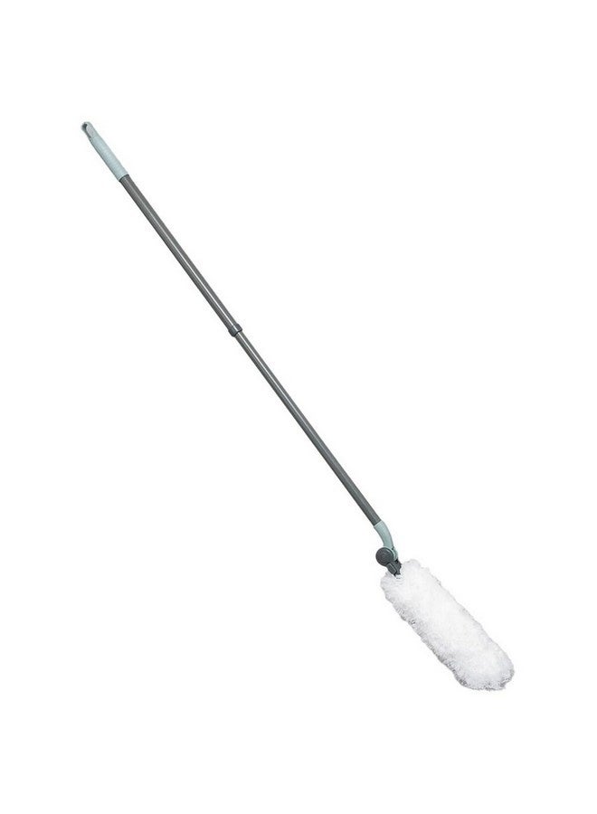 Five Simply Smart Adjustable Duster with Telescopic Handle Grey and White 5 x 5 x 135 cm 206758 - Image 1