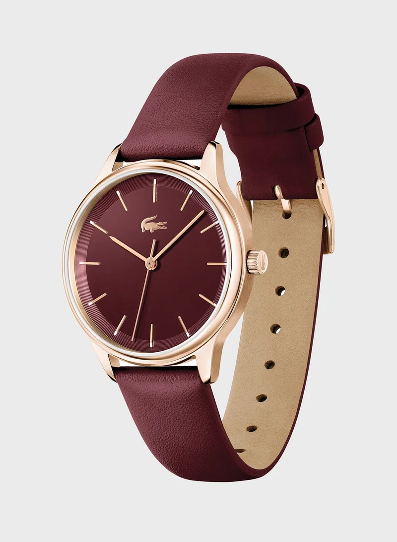 LACOSTE Club Pu Strap Analog Watch