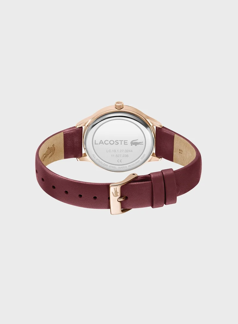 LACOSTE Club Pu Strap Analog Watch