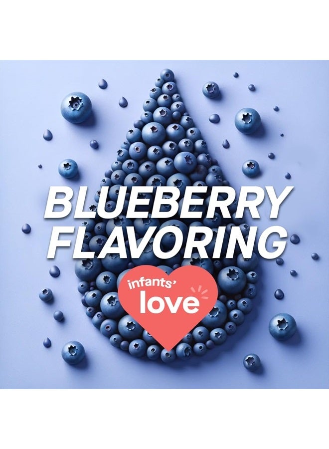 Genexa Infants' Pain and Fever Reducer | Baby Acetaminophen, Dye Free, Liquid Oral Suspension Medicine for Infant | Delicious Organic Blueberry Flavor | 160 mg per 5mL | 2 Fluid Ounces - Image 4