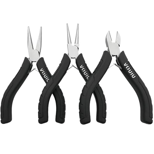 VOUIU 3-Piece Jewelry Pliers Set Jewelry Making Tools - Image 1