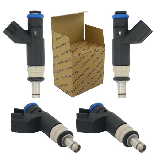 Gautory Fuel Injectors Compatible with Dodge Avenger 20082013 Caliber 20072012 Journey 20092013 Chrysler 200 20112013 Sebring 20072010 Jeep Compass 20072013 Patriot 20072013 Replaces 4891577AC 4 Pcs - Image 1