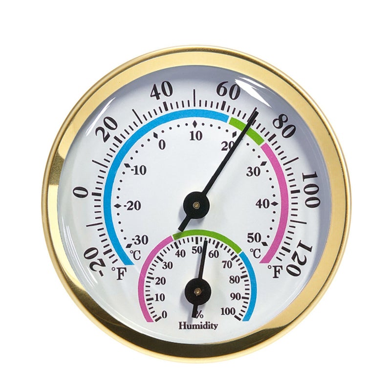 Portable Home Office Hygrometer Indoor Wireless Wall-mounted Humidity Meter and Temperature Meter 2-In-1 Temperature And Humidity Monitor - Image 1