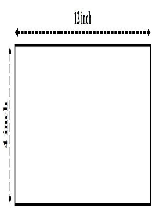 لوحة إعلانات الحسابات 12 × 4 بوصة على لوح صن بورد 5 مم - Image 2