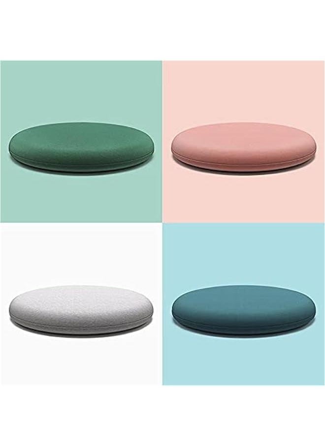 Generic - Round Chair Cushions 18 inch, Stool Cushions Round 18 Inch Upgrade Memory Foam Seat Cushion, Detachable Chair Pads with Hidden Zipper Design, Work from Home Essentials Dark Grey - Image 1
