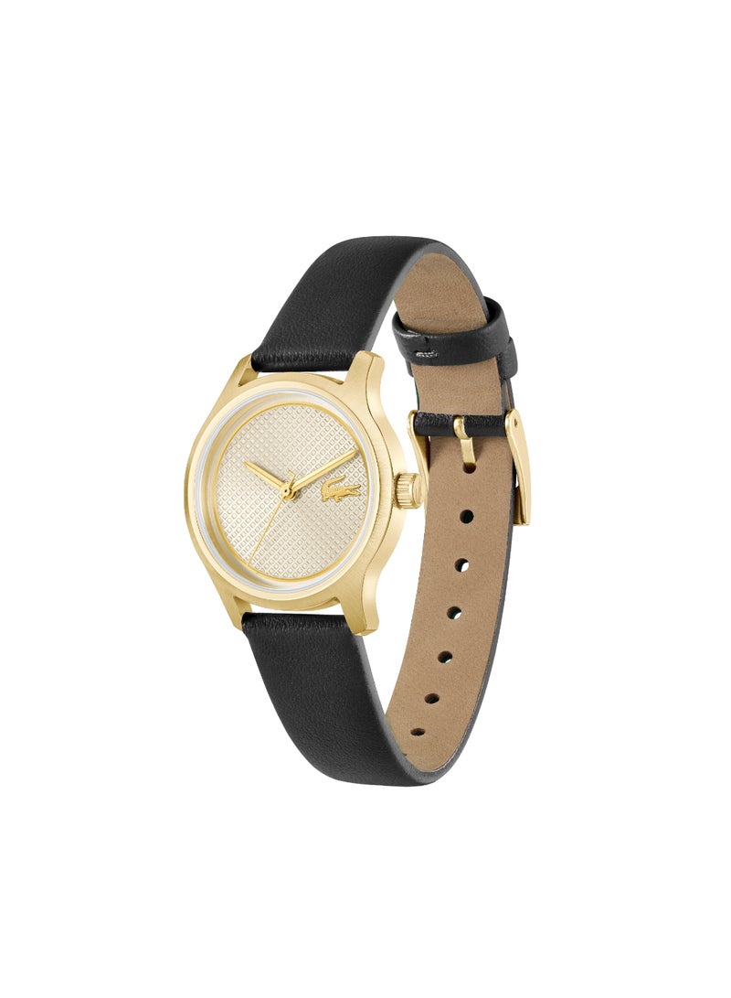 LACOSTE Round Analog Women'S Champagne Case Watch - 2001413  - Image 1