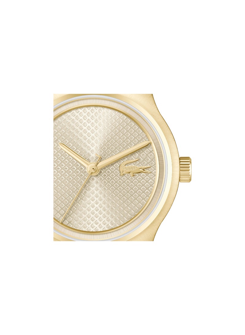 LACOSTE Round Analog Women'S Champagne Case Watch - 2001413  - Image 5