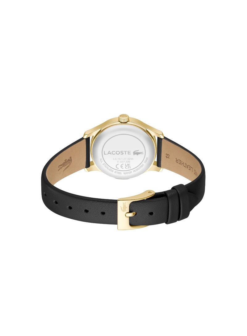 LACOSTE Round Analog Women'S Champagne Case Watch - 2001413  - Image 3