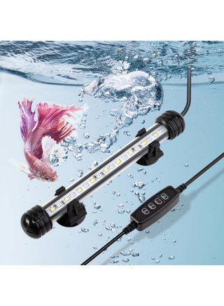 4W 7.5Inch Submersible Aquarium Light Underwater Fish Tank Light Led Aquarium Light Bar With Timer Auto On/Off And Dimmer Adjustable Brightness, 1 Yr Warranty - pzsku/Z8B89D50D80C101592D2EZ/45/_/1726219980/1b14c93d-267e-411b-af6a-09b0c2eaac14