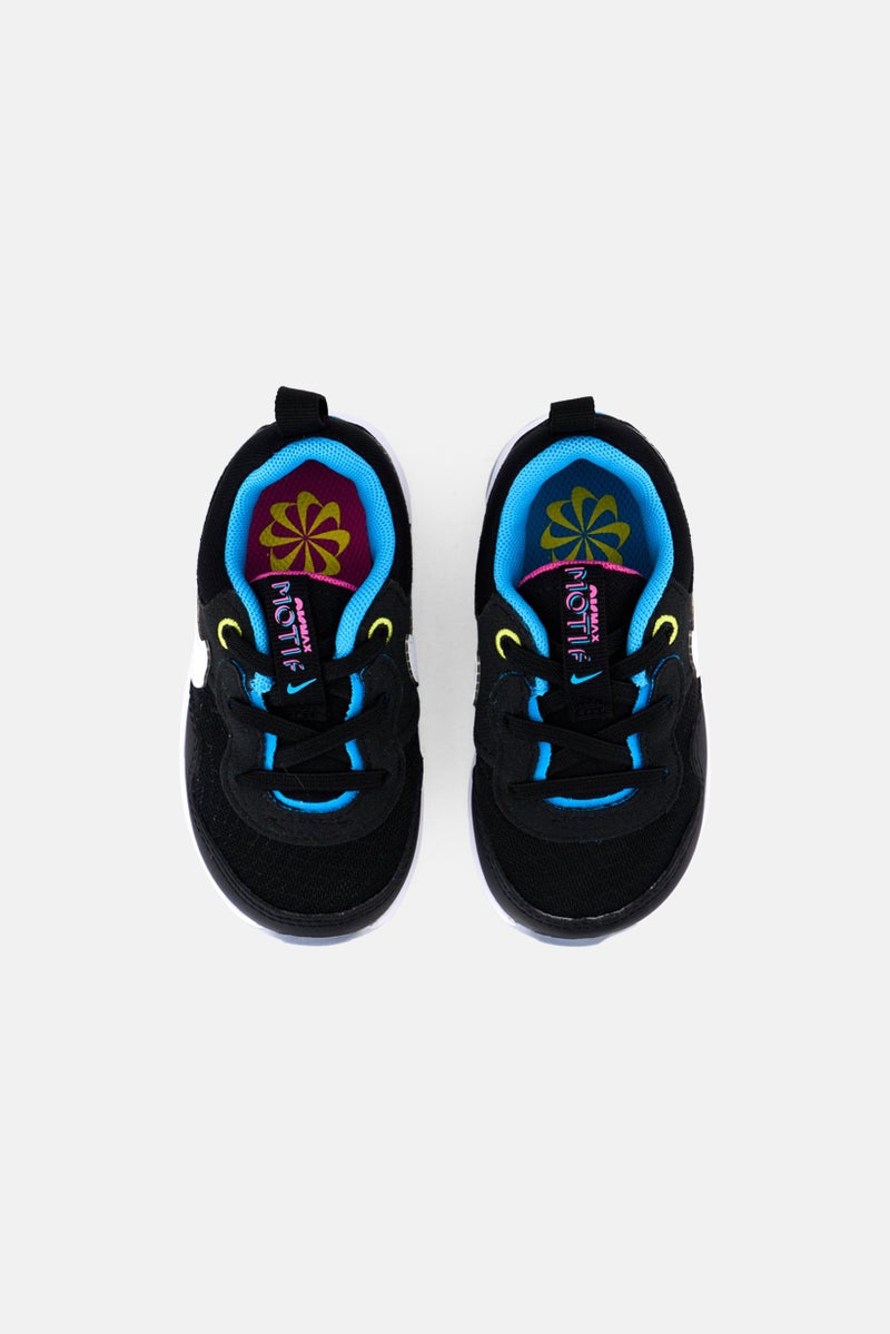 Nike Toddlers Boy Air Max Motif Slip On Shoes, Black  - Image 3