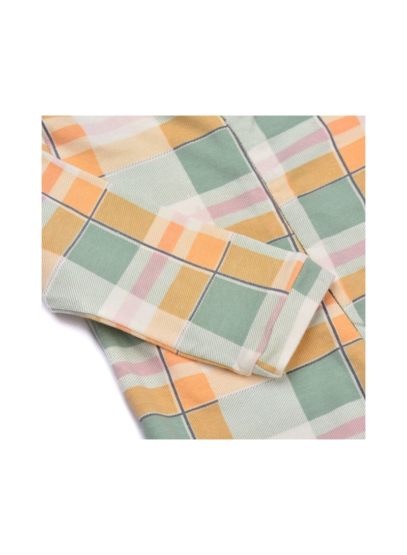 Baby Co. Mint printed Baby suit with Ice cap. - Image 2