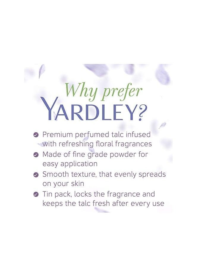 Yardley English Lavender Talc 250g  - Image 4
