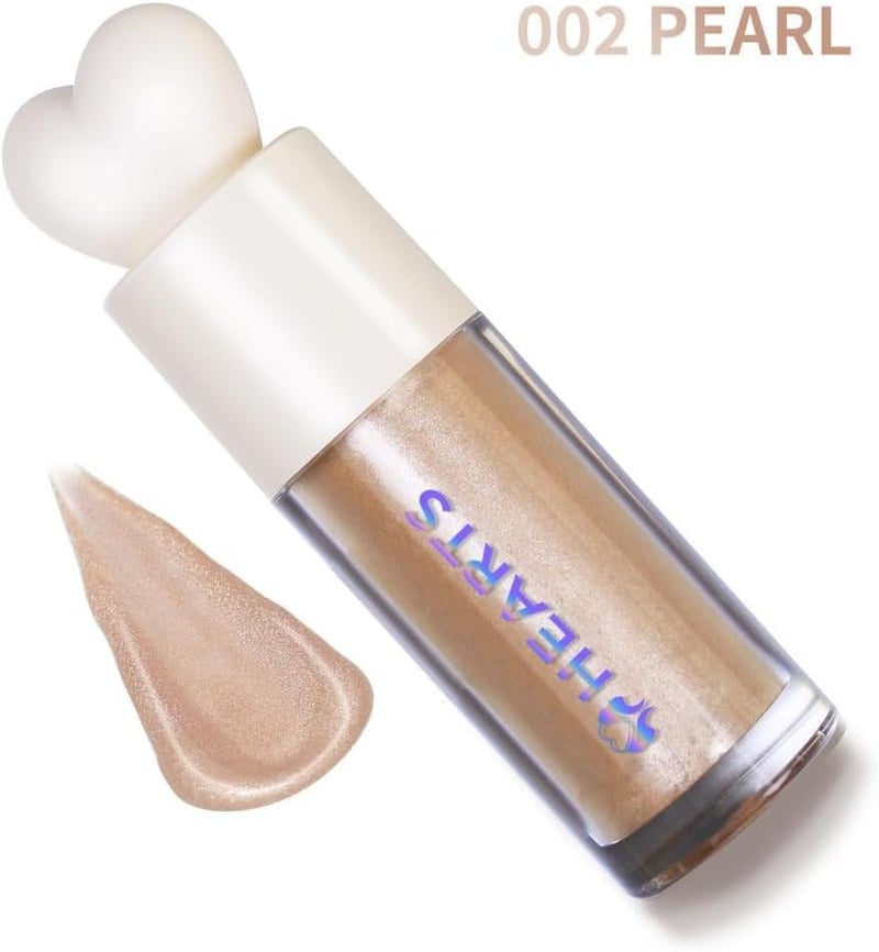 Hearts Soft Liquid Highlighter - 002 Pearl - Image 2