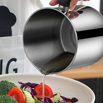 see ever See More Oil Strainer Pot Grease Can Food Strainer Oil Storage Container with Fine Mesh Strainer DustProof Lid NonSlip Tray for Storing Frying Oil Cooking Grease Multi Color Pack of 1 - Image 5