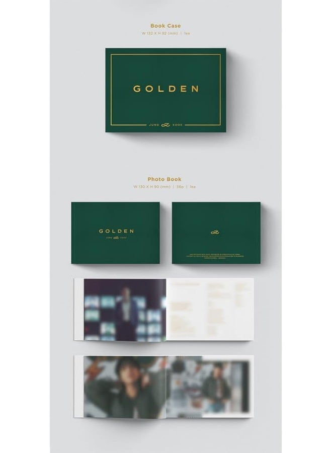 dreamus BTS Jungkook Golden 1St Solo Album Weverse Album Ver  - Image 2