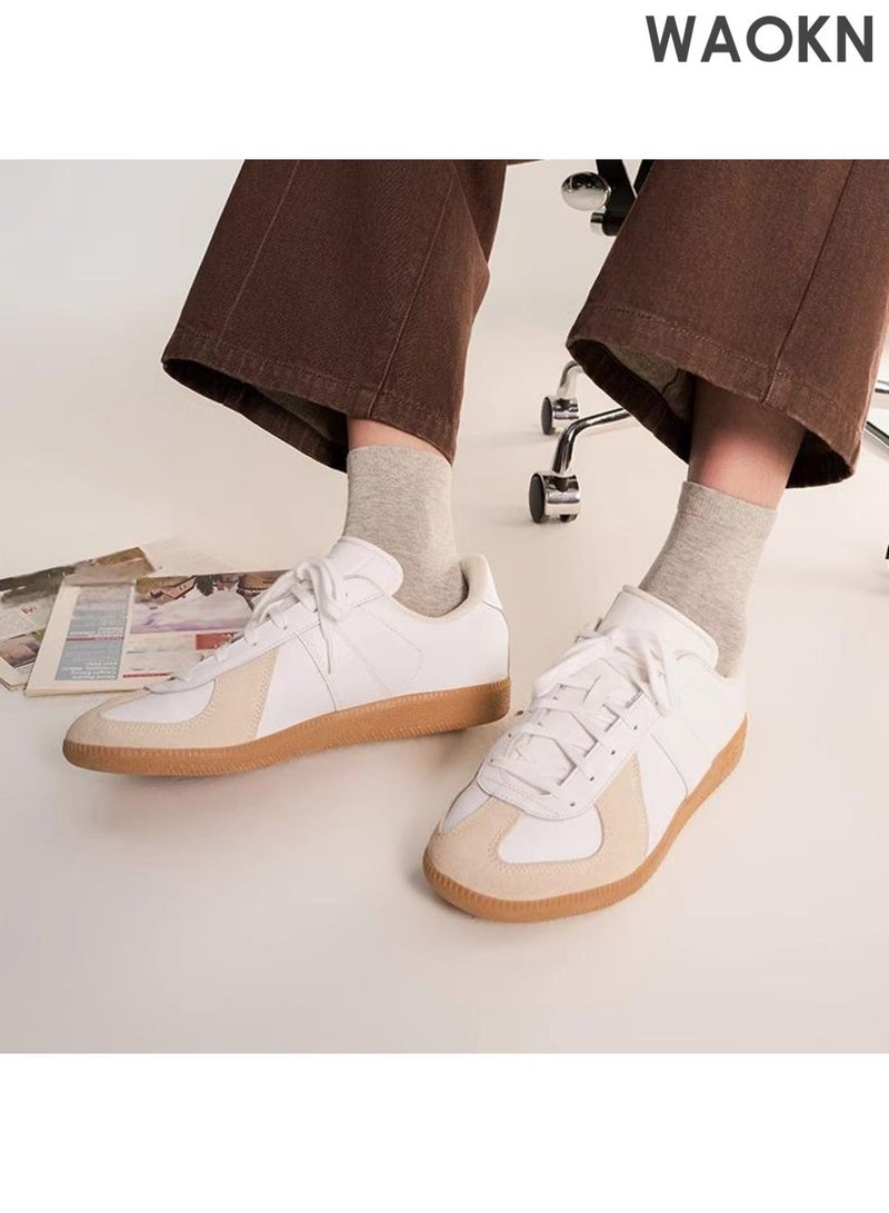 WAOKN Pure cotton solid color socks, quick drying and sweat absorbing socks that do not stuffy the feet, antibacterial and deodorizing mid tube socks, boneless sock head design that does not hurt the feet, anti slip and foot sticking, suitable for business, leisure, sports and other occasions. - Image 2