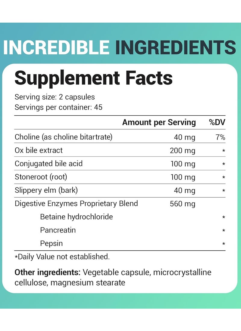 Dr. Berg Nutritional - Gallbladder Formula Extra Strength, 90 Capsules - Image 1