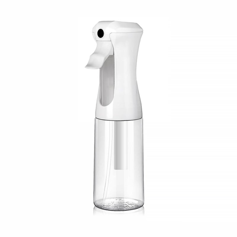 VIGOR PATH Continuous Spray Bottle â€“ Fine Mist Mister Spray Bottle for Hair, Plants, Cleaning, Pets & Travel | Refillable Water Spray Bottles (200ml / 6.7oz) Clear - Image 1