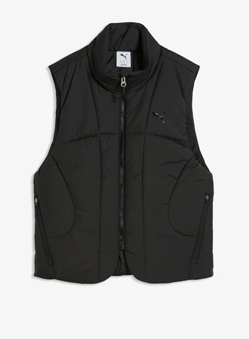 Puma PUMA Black Pumatech Sense Puffer Vest for Women | Best Price UAE