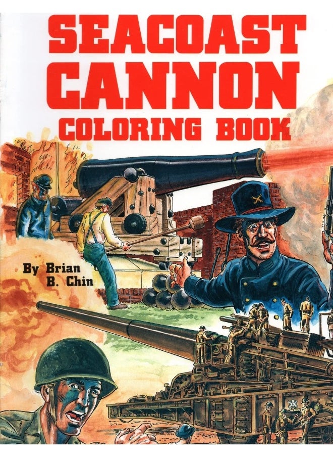 Seacoast Cannon Coloring Book  - Image 1