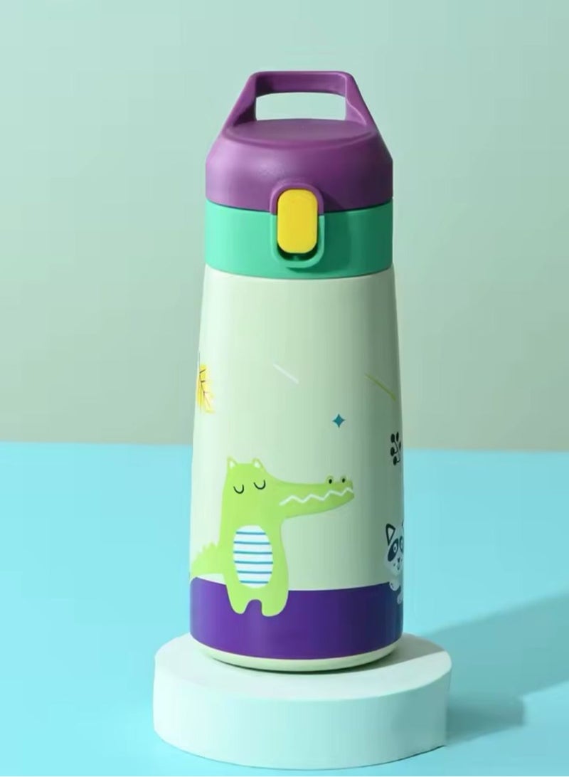 زجاجة مياة للاطفال محمول من الفولاذ المقاوم للصدأ ، 500 مل - Image 2