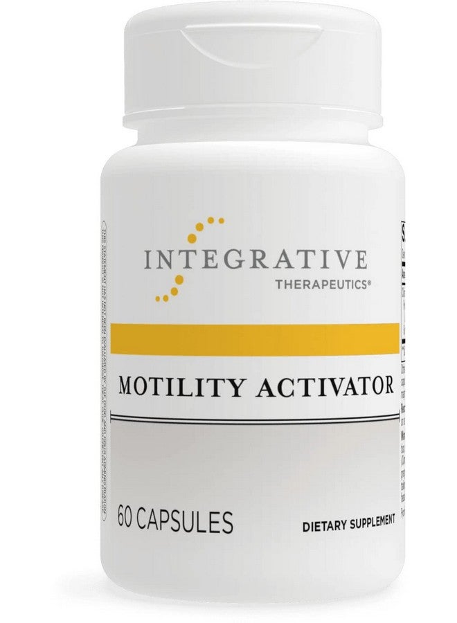 Integrative Therapeutics Motility Activator Supports Gastrointestinal Motility And Transport* With Ginger Root And Artichoke Extract Gut Health Support For Men And Women* 60 Capsules - Image 1