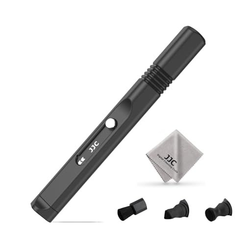 JJC Compact Lens Cleaning PenLens Cleaner Brush for Camera Filters Camcorders Leupold Scope Binoculars Keyboards VR Headset and More Electronics - Image 1