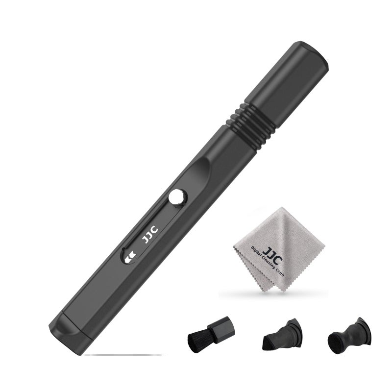 JJC Compact Lens Cleaning PenLens Cleaner Brush for Camera Filters Camcorders Leupold Scope Binoculars Keyboards VR Headset and More Electronics - Image 2