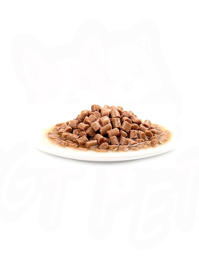 وانبي قطع دجاج في مرق، طعام قطط معلب – 375 غرام - Image 2