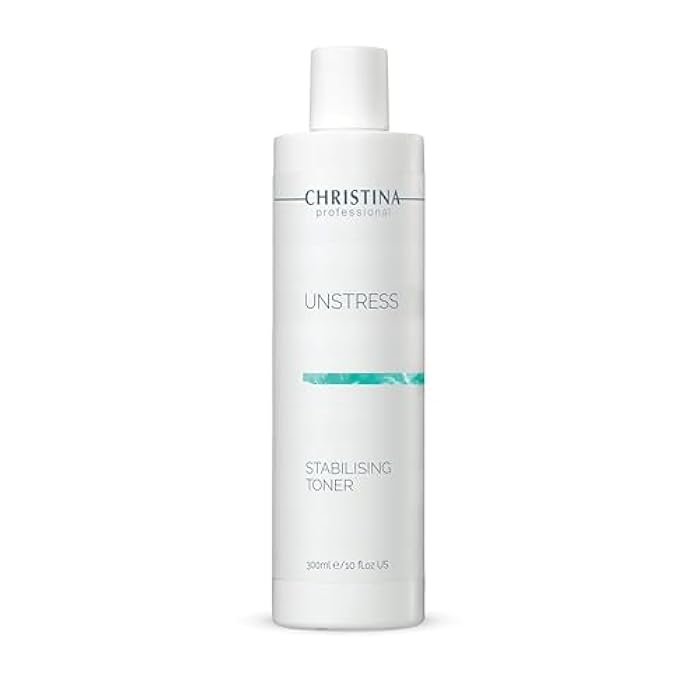 Christina - Unstress Stabilizer Toner - Hydrating Astringent for Women - Alcohol Free Face Care for Oily & Acne Prone Skin - Exfoliating Pore Minimizing Formula for Supple Glow and Skin Prep - 300ml
