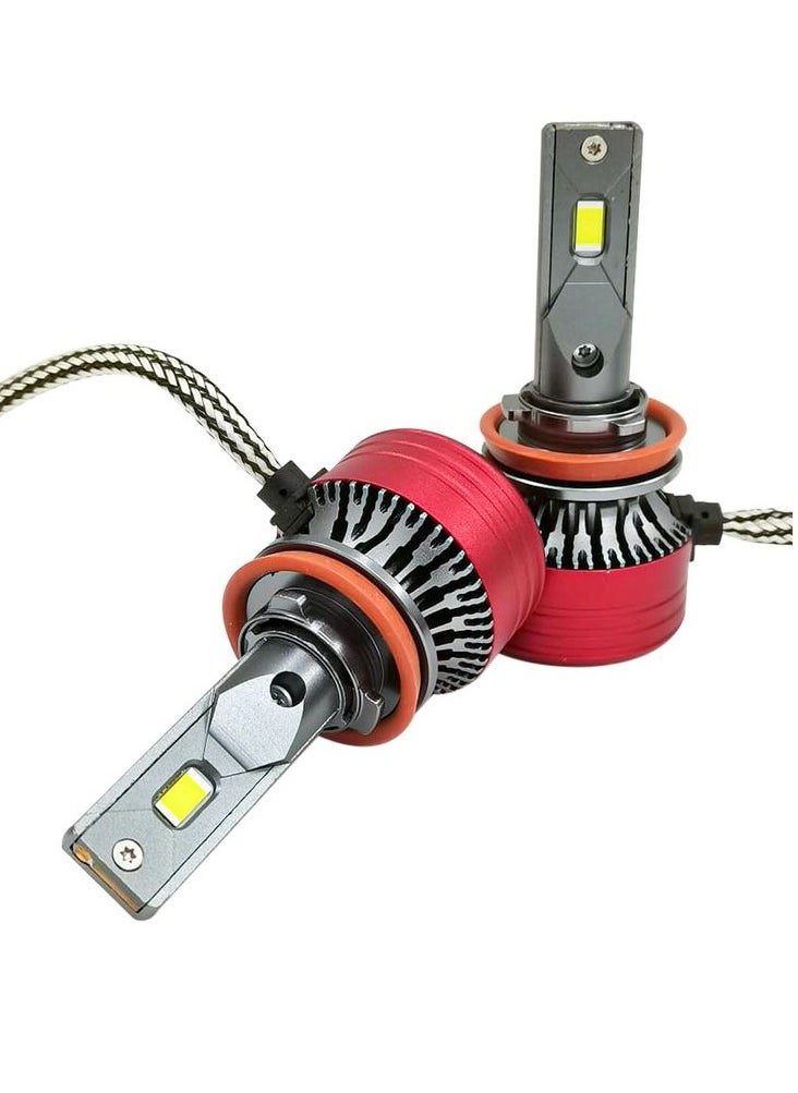 Roca - Roca R8Pro LED Head light System Model H11 4500 LM for Car Vehicles-2 Piece Set - Image 1
