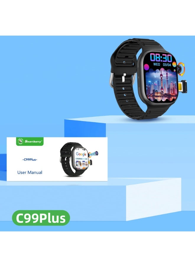 Smartbarry C99Plus Standalone Smartwatch – 4G SIM, WiFi, Camera, Large Touch Display - Image 1