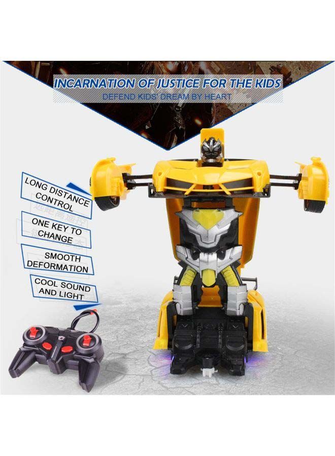 NIBEMINENT One Key Distortion Transformation Robots Deformation Car 13x8cm - Image 3