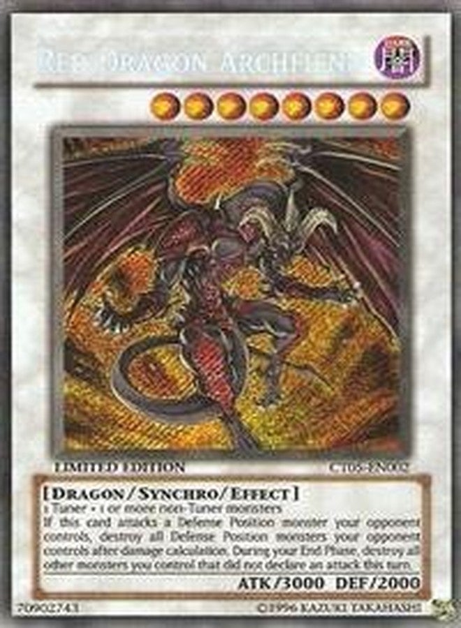 Yu-Gi-Oh! - Red Dragon Archfiend (CT05-EN002) - 2008 Collectors Tins - Limited Edition - Secret Rare