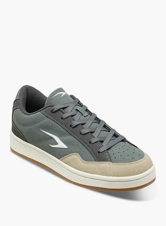 Dash Men Perforated Ankle Sneakers