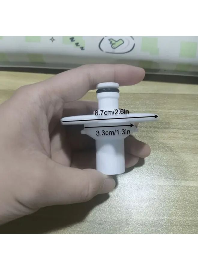 White RV Water Tank Inlet Easy Installation Durable Plastic Camping Outdoor Essential - Image 5