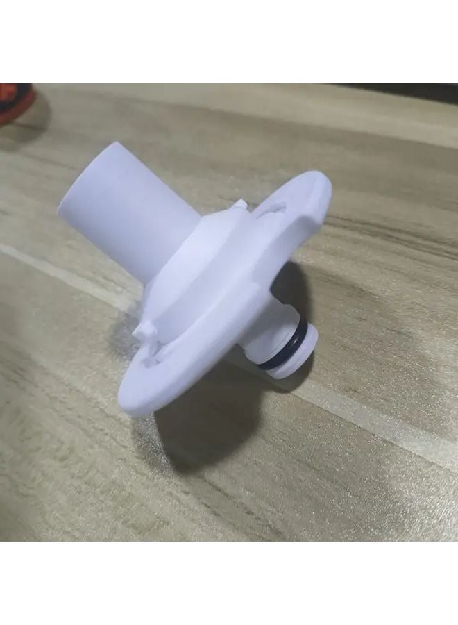 White RV Water Tank Inlet Easy Installation Durable Plastic Camping Outdoor Essential - Image 4