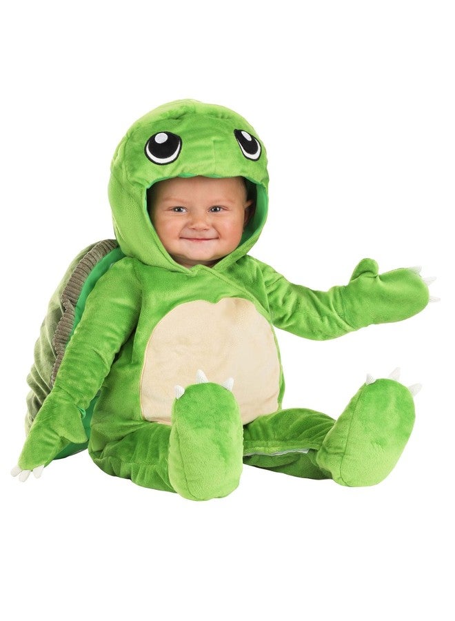 Fun Costumes Perky Infant Turtle Costume | Cute Baby Green Turtle for Halloween - Image 2