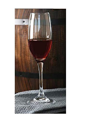 Cloudsell Crystal Wine Glasses Long Stem Red Wine Glass Set165 ml Set of 4 - Image 3