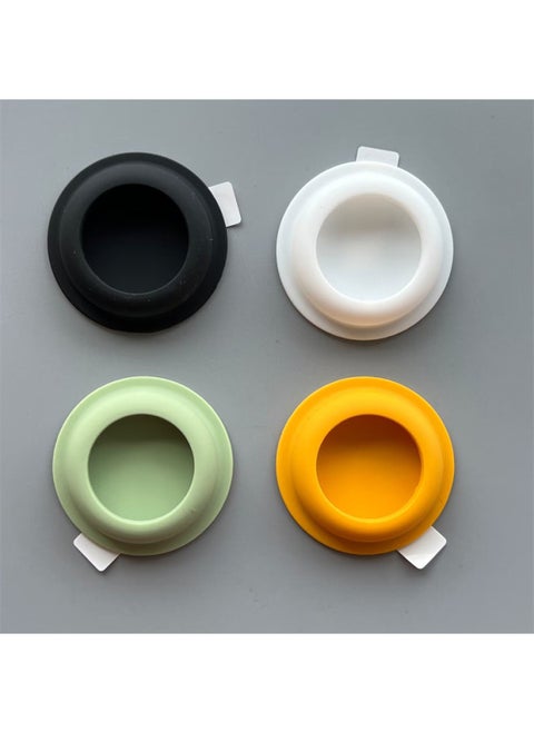 Applicable To For Apple AirTag Protective Cover For Iphone Tracking Positioning Adhesive Liquid Four-in-one Silicone Tags Shell-Color:11-Applicable Model:For Apple Airtag