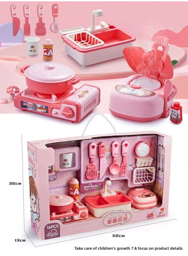 Children's Quiet Book Hand Account Stereo Sticker Book Girl's Creative Cute DIY Handmade Play House Toy Gift Box 
