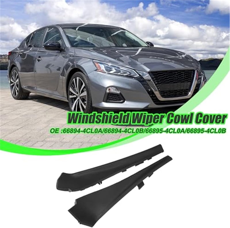 DEMULAX Front Windshield Wiper Cowl Cover for Nissan Rogue - Image 5