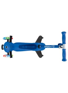 GLOBBER Globber Go Up Sporty Lights 360 Degree 3-wheel Kick Scooter in Navy Blue  - Image 2