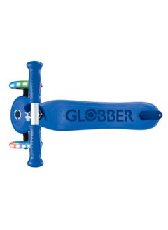 GLOBBER Globber Go Up Sporty Lights 360 Degree 3-wheel Kick Scooter in Navy Blue  - Image 4