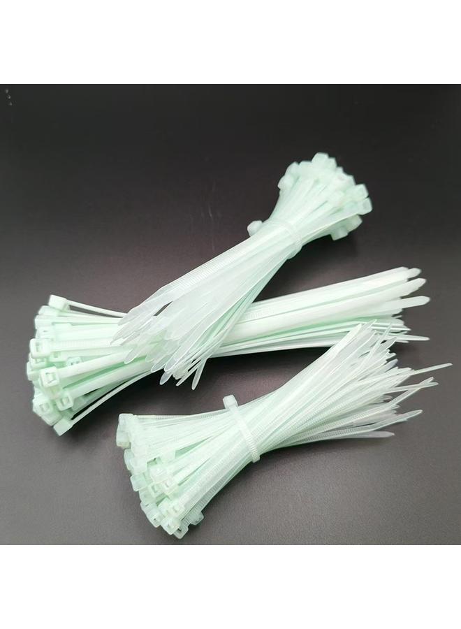 Bluejw High Temperature Resistant 130 Degree Green Cable Tie Self-locking Thick Plastic Flame Retardant Wire Harness Cord Wholesale - Image 3