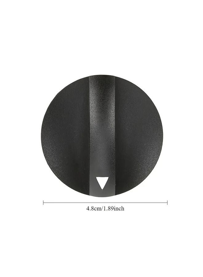 Black AC Control Knob For Toyota Hilux Vigo 2004 2011 Direct Replacement - Image 3