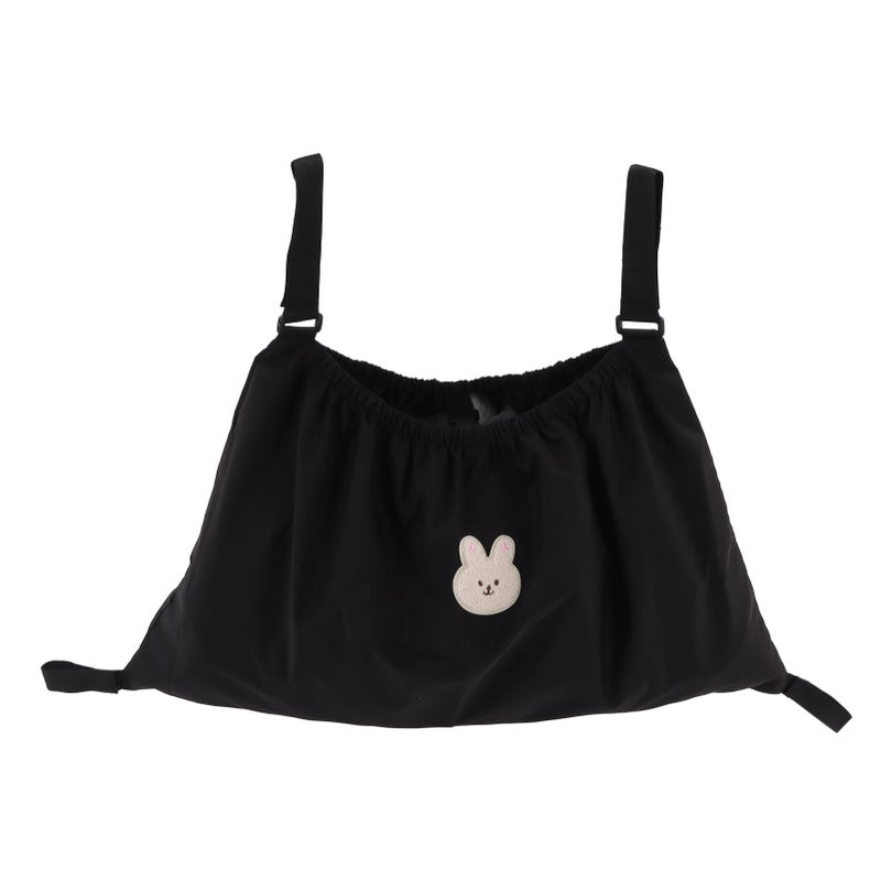 Stroller Bag Organizer Elastic Large Capacity Tear Resistant Nylon Baby Stroller Organizer for Diaper Wallet Little Bunny - Image 1