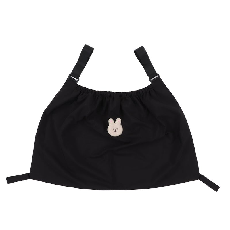 Stroller Bag Organizer Elastic Large Capacity Tear Resistant Nylon Baby Stroller Organizer for Diaper Wallet Little Bunny - Image 2