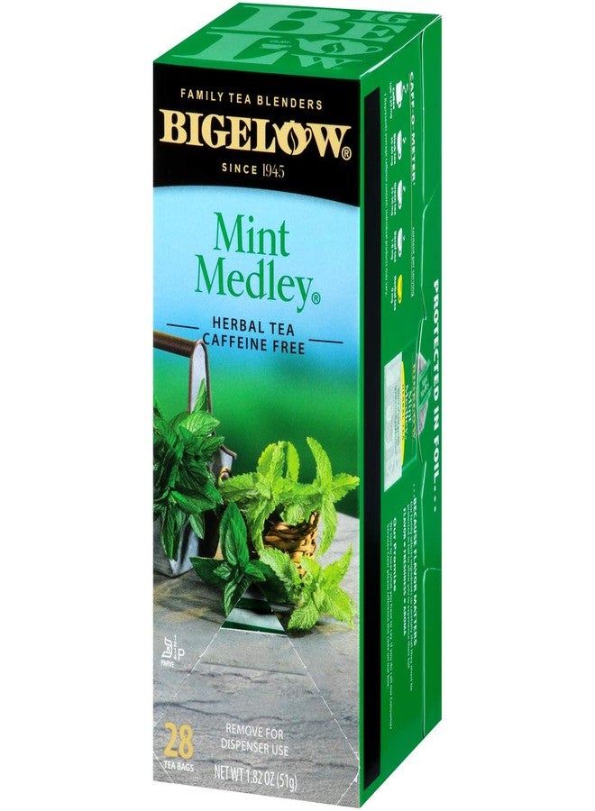 Bigelow Tea Bigelow Mint Medley Herbal Tea Bags 28-Count Box (Pack of 1) Mint Tea Bags Peppermint & Spearmint Herbal Tea All Natural Gluten Free - Image 3